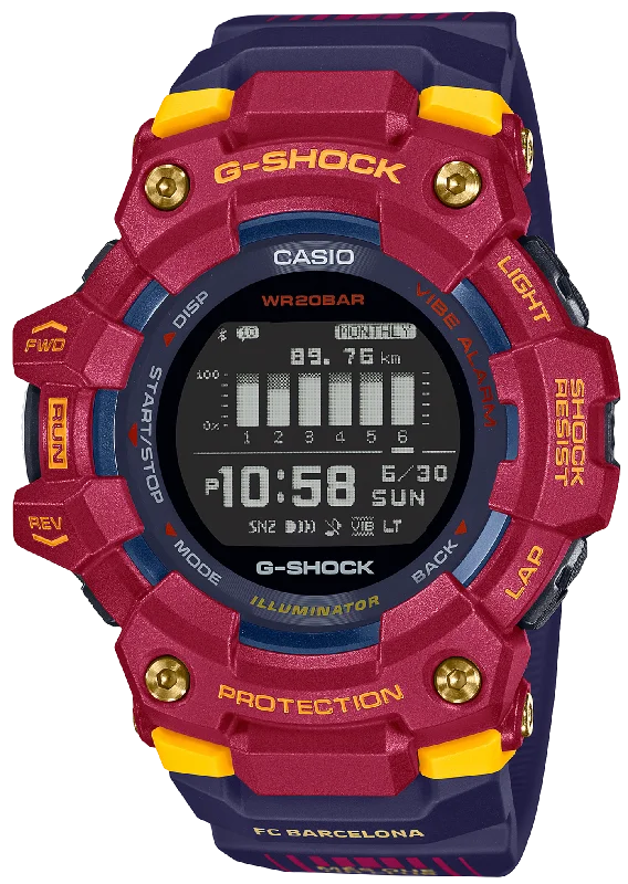 Casio G-Shock G-Squad X FC Barcelona 2022 Collaboration GBD-100BAR-4