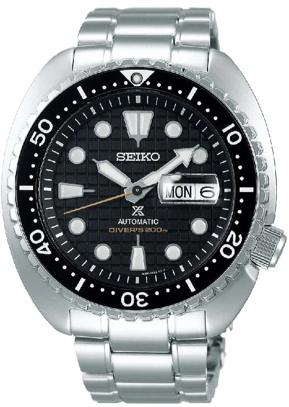 Seiko Prospex Automatic 200M Diver Basic-Black King Turtle SRPE03 (SBDY049)