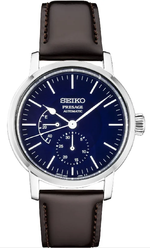 Seiko Presage Riki Watanabe Enamel Dial Automatic Watch SPB163J1