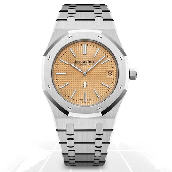 Audemars Piguet	Royal Oak "Jumbo" Extra-Thin	15202BC.OO.1240BC.01